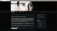 Desktop Screenshot of miriam-grimm.blogspot.com