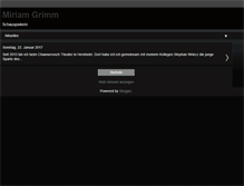 Tablet Screenshot of miriam-grimm.blogspot.com