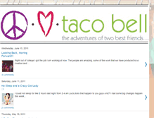 Tablet Screenshot of peace-love-tbell.blogspot.com