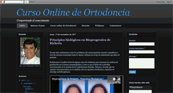 Desktop Screenshot of diplomadodeortodoncia.blogspot.com