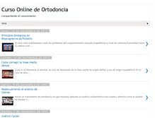 Tablet Screenshot of diplomadodeortodoncia.blogspot.com