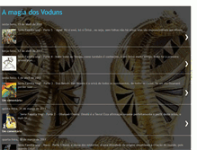 Tablet Screenshot of magiadosvoduns.blogspot.com