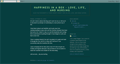 Desktop Screenshot of happyinabox.blogspot.com