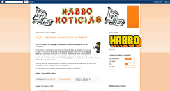 Desktop Screenshot of noticiasdehabboes.blogspot.com