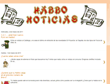 Tablet Screenshot of noticiasdehabboes.blogspot.com