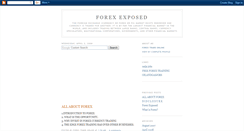 Desktop Screenshot of forexexposed.blogspot.com