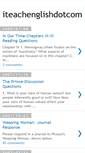 Mobile Screenshot of iteachenglishdotcom.blogspot.com