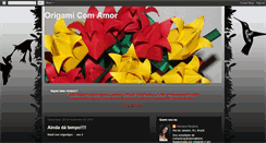 Desktop Screenshot of origamicomamor.blogspot.com