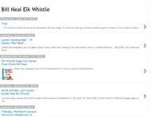 Tablet Screenshot of elkwhistlebillneal.blogspot.com