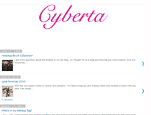 Tablet Screenshot of cyberta.blogspot.com