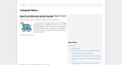 Desktop Screenshot of computer-name.blogspot.com