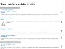 Tablet Screenshot of bikini-modelos.blogspot.com