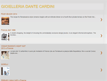 Tablet Screenshot of gioielleriacardini.blogspot.com