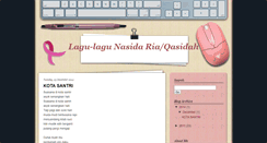 Desktop Screenshot of lagukasidah.blogspot.com