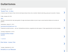 Tablet Screenshot of guitarradeblues.blogspot.com