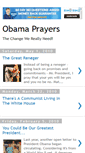 Mobile Screenshot of obamaprayers.blogspot.com