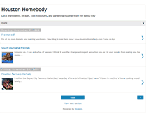 Tablet Screenshot of houstonhomebody.blogspot.com