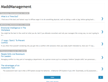 Tablet Screenshot of maddmanagement.blogspot.com