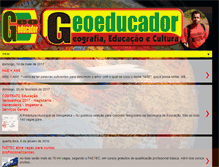 Tablet Screenshot of geoeducador.blogspot.com