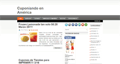 Desktop Screenshot of cuponiandoenamerica.blogspot.com