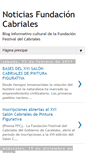 Mobile Screenshot of noticiasfundacioncabriales.blogspot.com