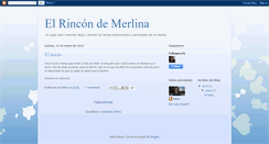 Desktop Screenshot of elrincondemerlina.blogspot.com
