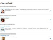 Tablet Screenshot of conexaodavis.blogspot.com