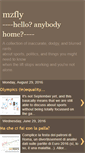 Mobile Screenshot of mzfly.blogspot.com