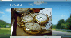 Desktop Screenshot of joetheclock.blogspot.com