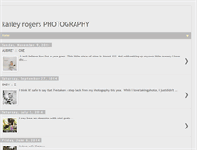 Tablet Screenshot of kaileyrogersphotography.blogspot.com