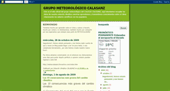 Desktop Screenshot of meteorologicocalasanz.blogspot.com