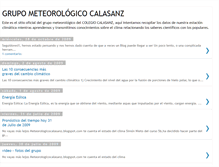 Tablet Screenshot of meteorologicocalasanz.blogspot.com