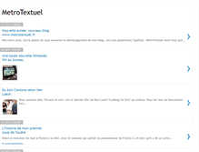 Tablet Screenshot of metrotextuel.blogspot.com