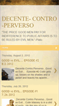 Mobile Screenshot of decente-contro-perverso.blogspot.com