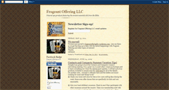 Desktop Screenshot of fragrantofferingnaturalspaproducts.blogspot.com