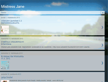 Tablet Screenshot of janemistressdomina.blogspot.com