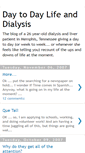 Mobile Screenshot of daytodaylifeondialysis.blogspot.com