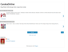 Tablet Screenshot of carakaonline-blokg2.blogspot.com