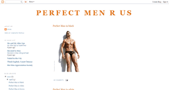 Desktop Screenshot of perfect-men-r-us.blogspot.com