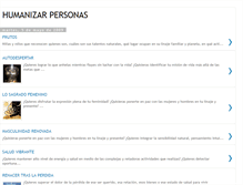 Tablet Screenshot of humanizarpersonas.blogspot.com