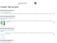 Tablet Screenshot of amitcreativeras.blogspot.com