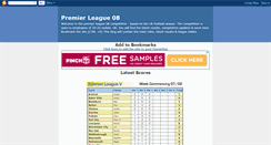 Desktop Screenshot of premier-league-08.blogspot.com