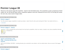 Tablet Screenshot of premier-league-08.blogspot.com