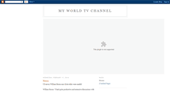 Desktop Screenshot of myworldtvchannel.blogspot.com