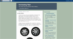 Desktop Screenshot of overlookingtibet.blogspot.com