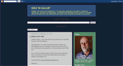 Desktop Screenshot of golfingallup.blogspot.com