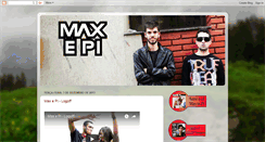 Desktop Screenshot of maxepi.blogspot.com