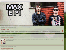 Tablet Screenshot of maxepi.blogspot.com