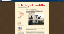 Desktop Screenshot of lapizymartillo.blogspot.com