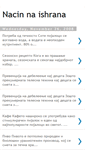 Mobile Screenshot of ishranataizdravjeto.blogspot.com